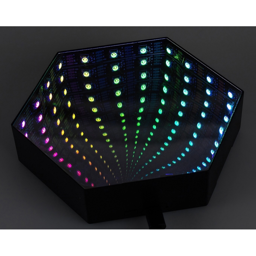 Rabalux - LED RGB Dimbaar tafellamp LED/1W/5V/3xAA + afstandsbediening