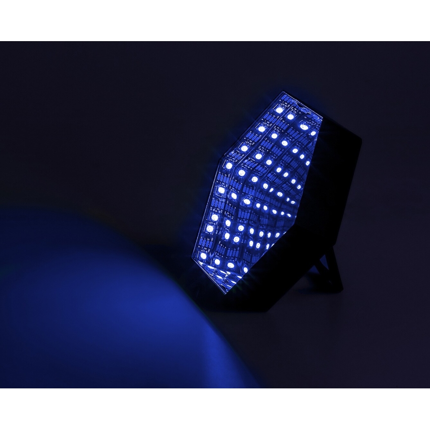 Rabalux - LED RGB Dimbaar tafellamp LED/1W/5V/3xAA + afstandsbediening