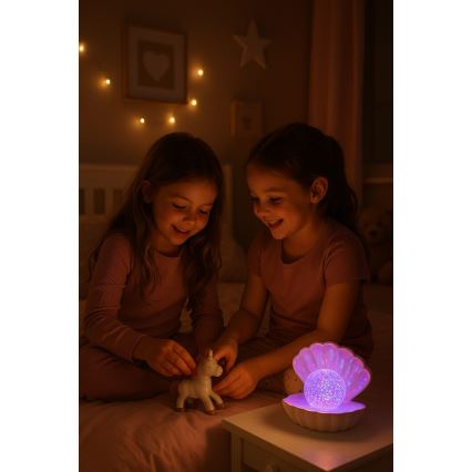 Rabalux - LED RGB Decoratieve lamp LED/0,8W/3xAAA