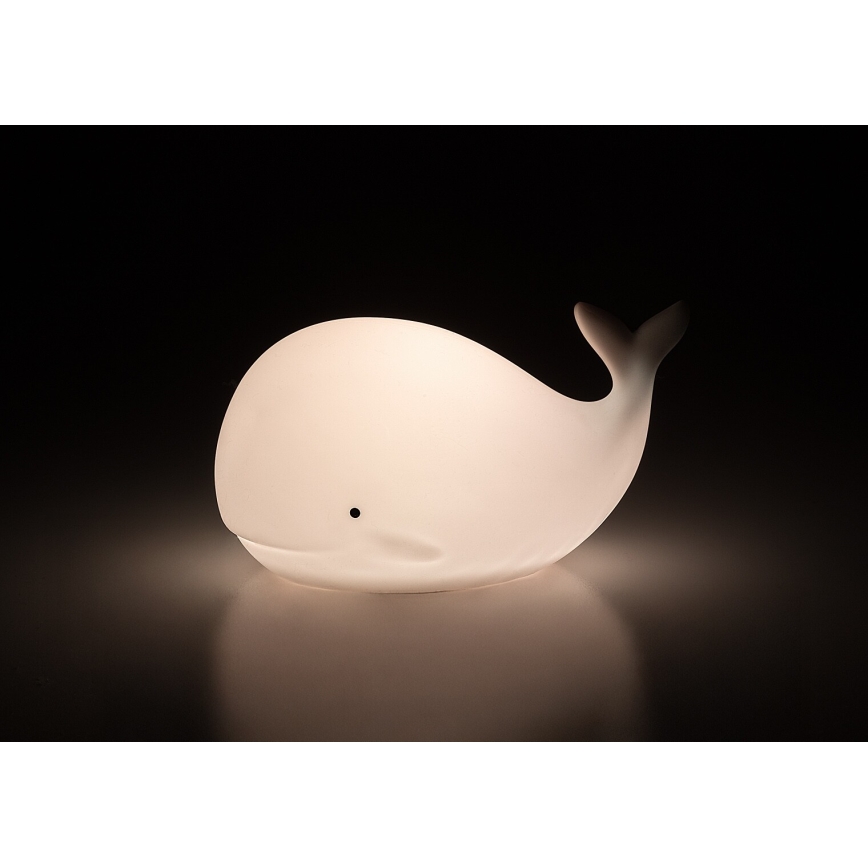 Rabalux - LED RGB aanraak-nachtlampje LED/0,05W/1xCR2032 walvis