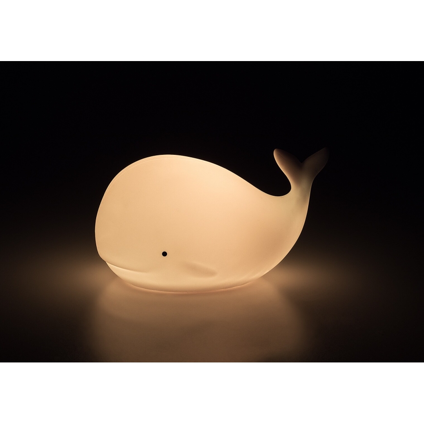 Rabalux - LED RGB aanraak-nachtlampje LED/0,05W/1xCR2032 walvis