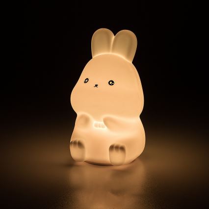 Rabalux - LED RGB aanraakbaar nachtlampje LED/0,05W/1xCR2032 konijn