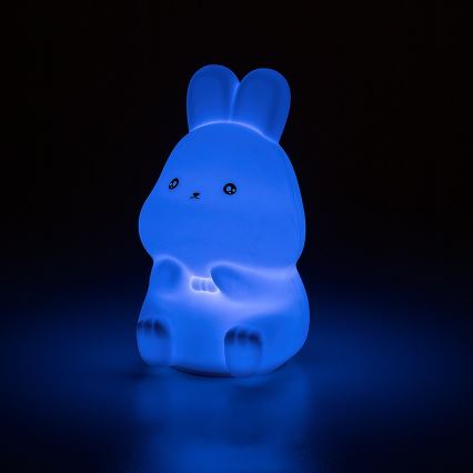 Rabalux - LED RGB aanraakbaar nachtlampje LED/0,05W/1xCR2032 konijn
