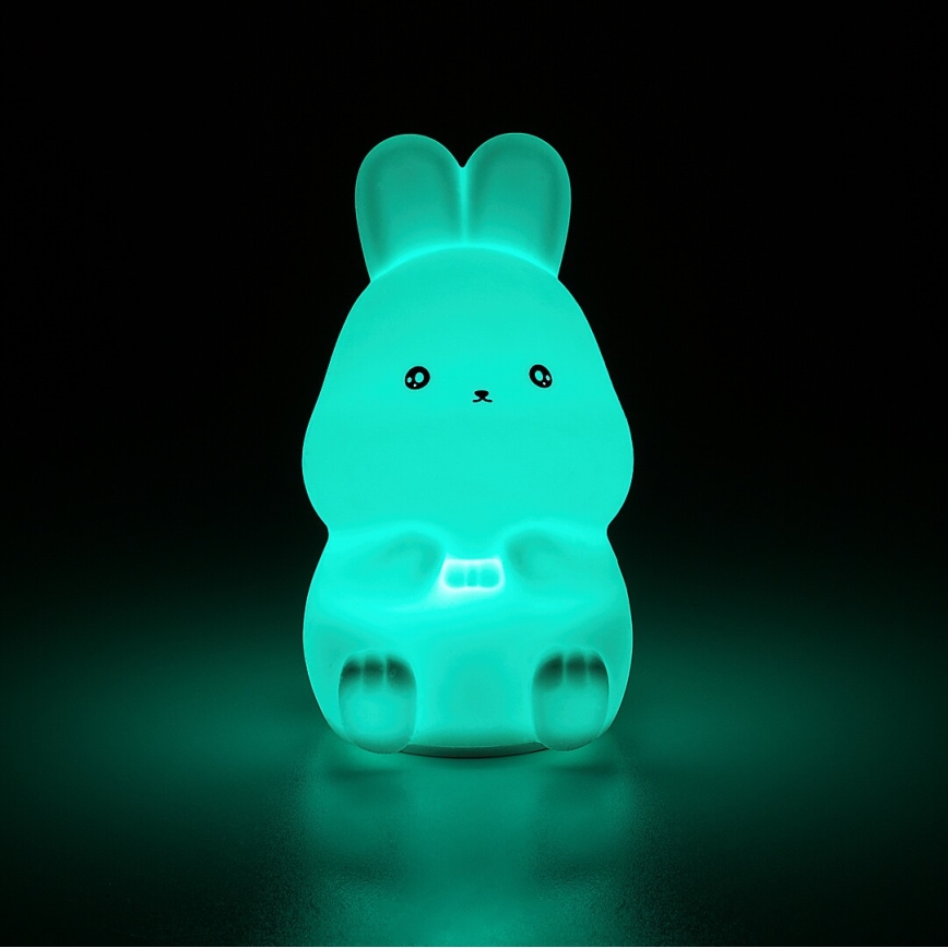 Rabalux - LED RGB aanraakbaar nachtlampje LED/0,05W/1xCR2032 konijn
