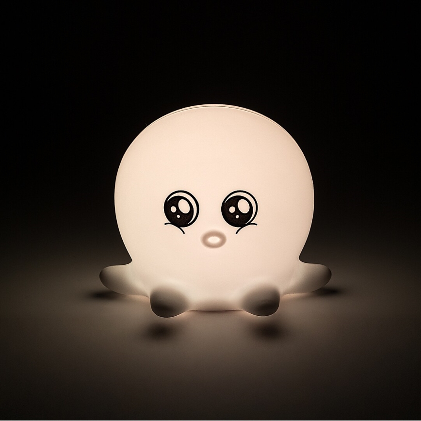 Rabalux - LED RGB aanraakgevoelig nachtlampje LED/0,05W/1xCR2032 octopus