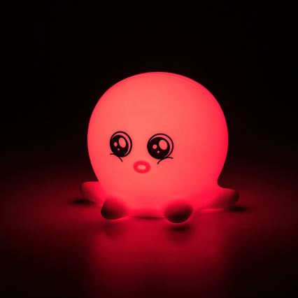Rabalux - LED RGB aanraakgevoelig nachtlampje LED/0,05W/1xCR2032 octopus