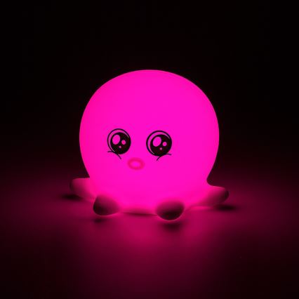 Rabalux - LED RGB aanraakgevoelig nachtlampje LED/0,05W/1xCR2032 octopus