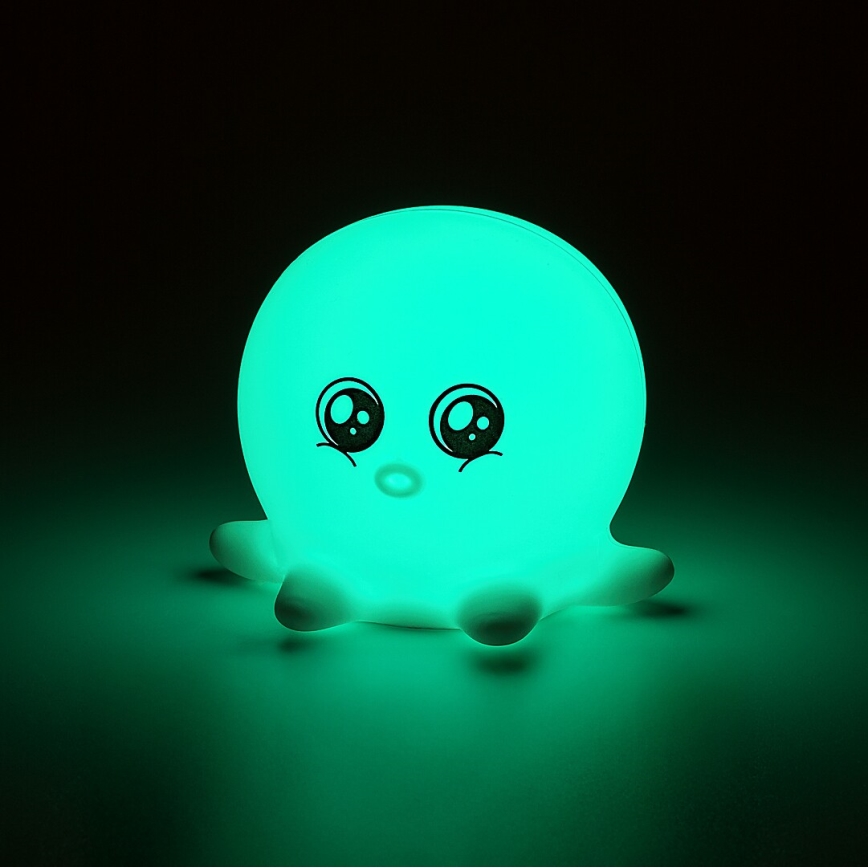 Rabalux - LED RGB aanraakgevoelig nachtlampje LED/0,05W/1xCR2032 octopus