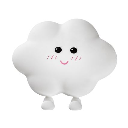 Rabalux - LED dimbaar oplaadbaar nachtlampje voor kinderen met aanraakbediening LED/2,7W/5V 200 mAh wolk