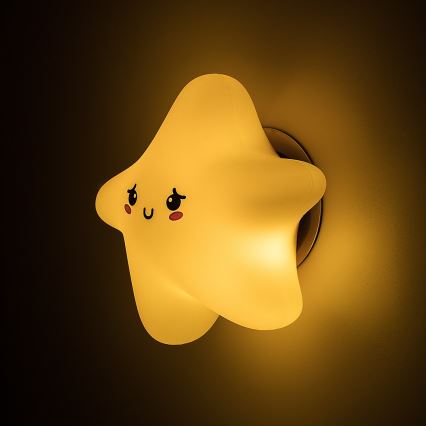 Rabalux - LED dimbaar oplaadbaar nachtlampje voor kinderen met aanraakbediening LED/2,7W/5V 200 mAh ster