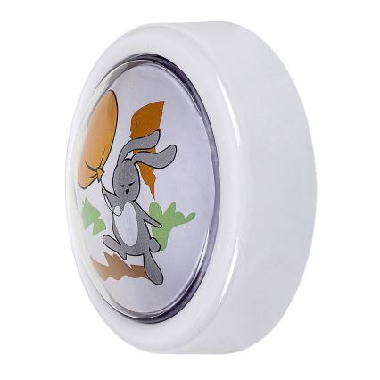 Rabalux - LED Nachtlampje kinderkamer LED/0,3W/2xAA 6000K