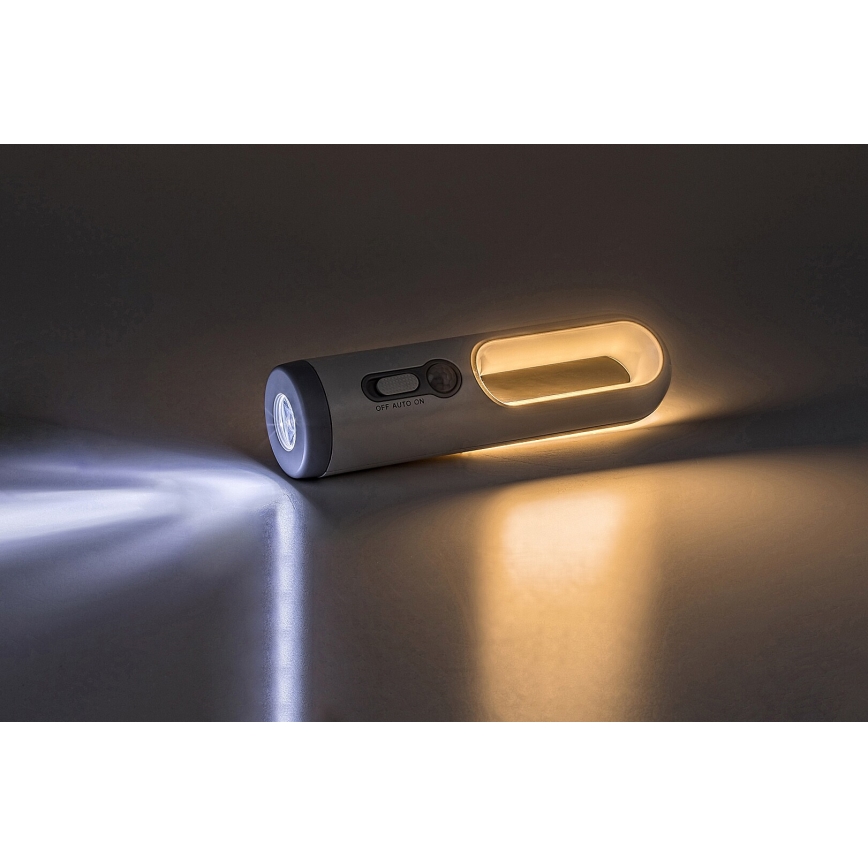 Rabalux - LED draagbare oplaadbare lamp met sensor LED/0,8W/3,7V 3000/7000K