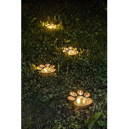 Rabalux - LED Zonne-energie lamp 4xLED/0,06W/1,2V IP44 600 mAh