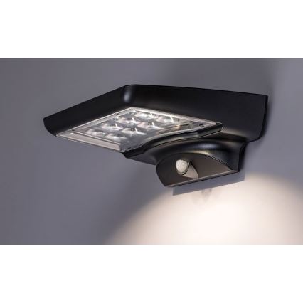 Rabalux - LED-lamp op zonne-energie met sensor LED/4W/3,7V IP44