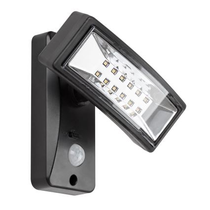 Rabalux - LED-lamp op zonne-energie met sensor LED/2,4W/3,7V IP44