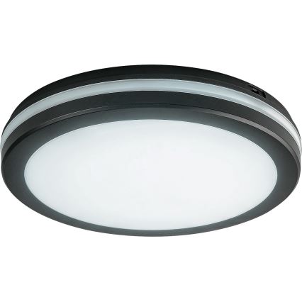 Rabalux - LED Badkamer plafondlamp LED/28W/230V 3000/4000/6500K IP54 zwart