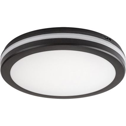 Rabalux - LED Badkamer plafondlamp LED/28W/230V IP54 zwart