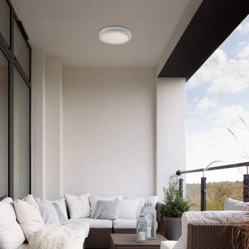 Rabalux - LED plafondlamp voor de badkamer LED/28W/230V 3000/4000/6500K IP54 wit Ø 30 cm