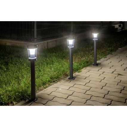 Rabalux - LED Zonne-energie lamp LED/3W/3,7V IP65 antraciet 2000 mAh