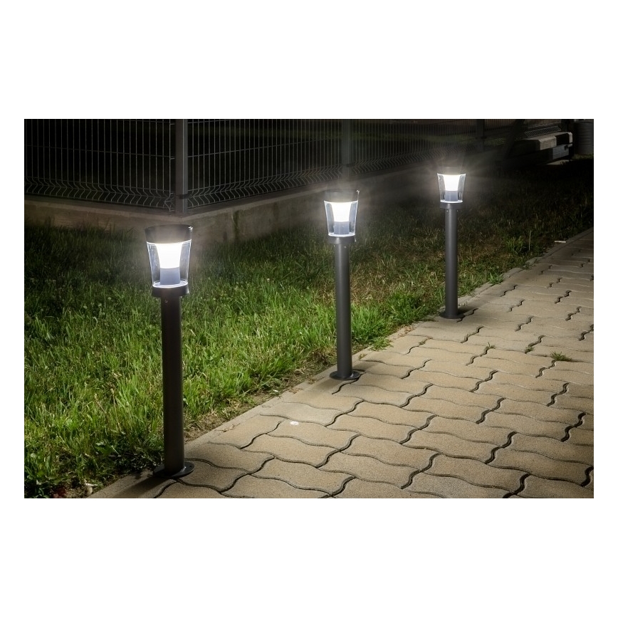 Rabalux - LED Zonne-energie lamp LED/3W/3,7V IP65 antraciet 2000 mAh