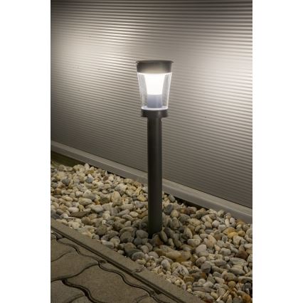 Rabalux - LED Zonne-energie lamp LED/3W/3,7V IP65 antraciet 2000 mAh