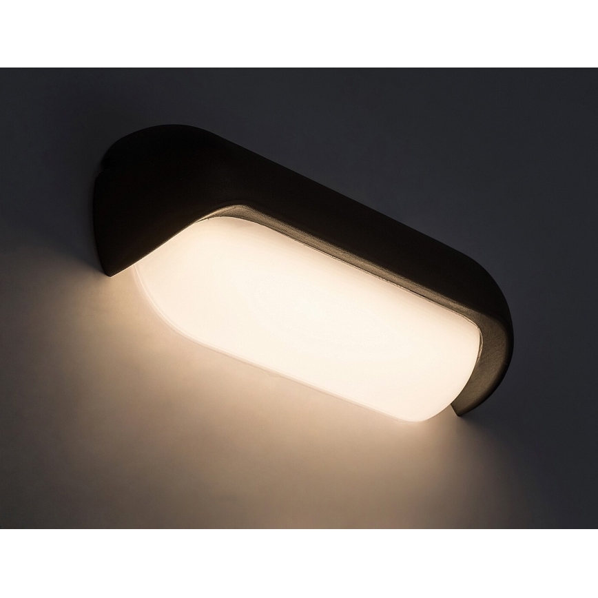Rabalux - LED Wandlamp voor buiten LED/13W/230V IP54 antraciet