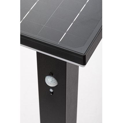 Rabalux - LED Zonne-energie lamp met sensor LED/4W/3,7V IP44 zwart 2200 mAh
