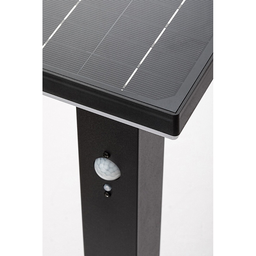 Rabalux - LED Zonne-energie lamp met sensor LED/4W/3,7V IP44 zwart 2200 mAh