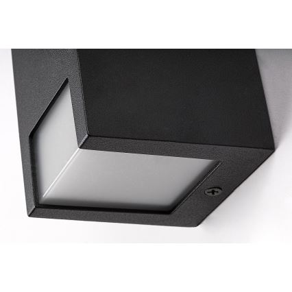 Rabalux - Wandlamp voor buiten 2xGU10/7W/230V IP44 zwart