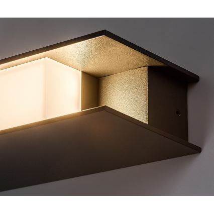 Rabalux - LED buitenwandlamp LED/13W/230V IP65 antraciet