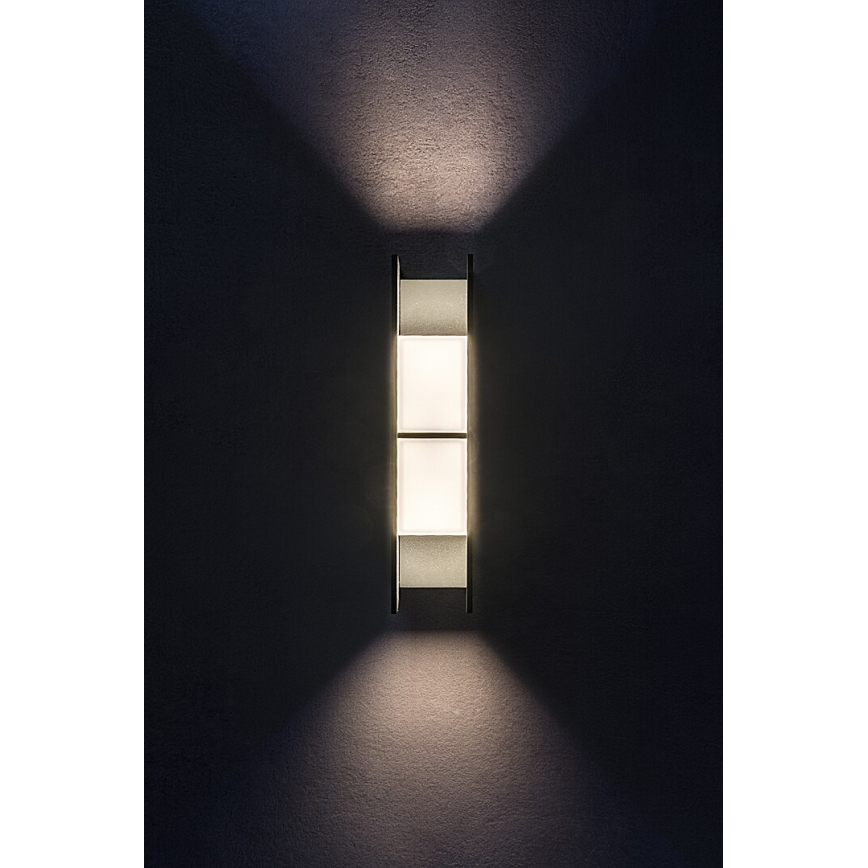 Rabalux - LED buitenwandlamp LED/13W/230V IP65 antraciet