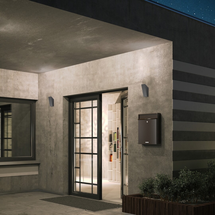 Rabalux - LED Wandlamp voor buiten LED/3W/230V IP65 antraciet