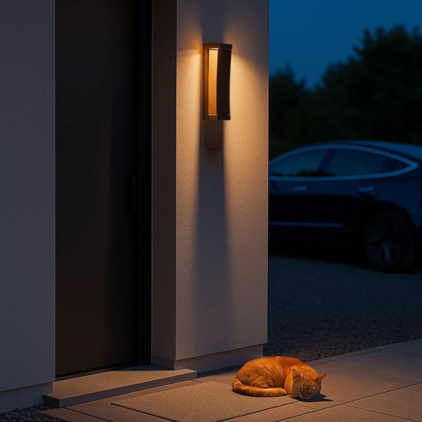 Rabalux - LED buitenwandlamp LED/13W/230V IP65 bruin