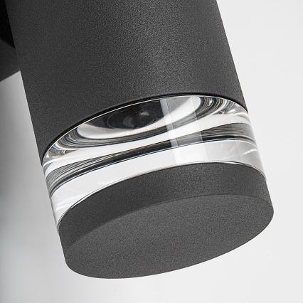 Rabalux - Buitenwandlamp 2xGU10/10W/230V IP54 antraciet