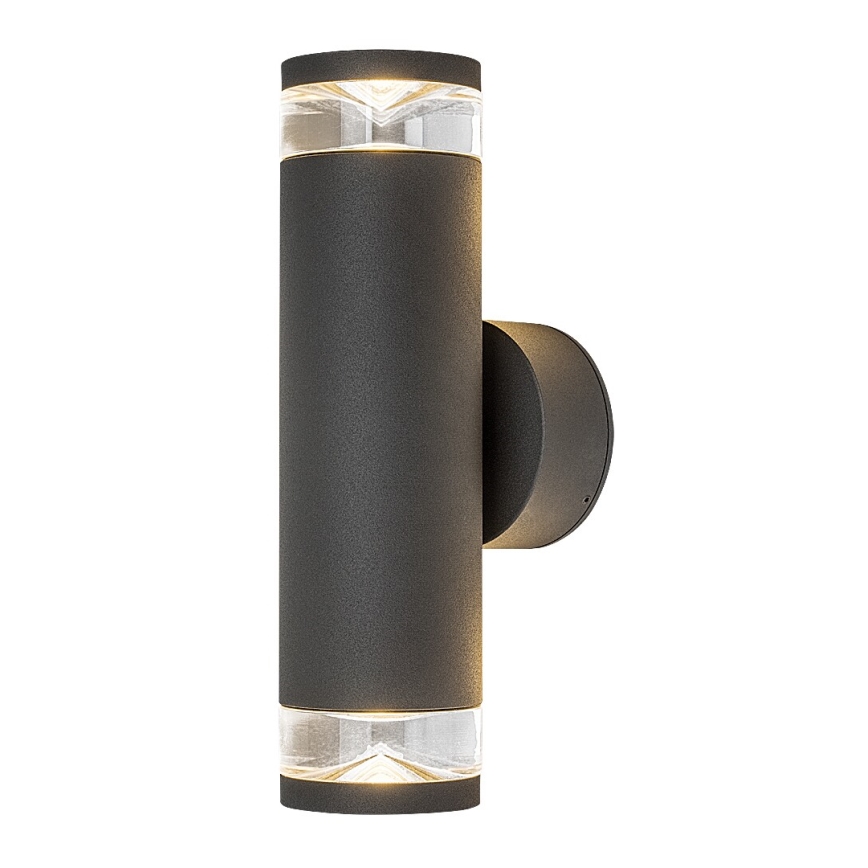 Rabalux - Buitenwandlamp 2xGU10/10W/230V IP54 antraciet