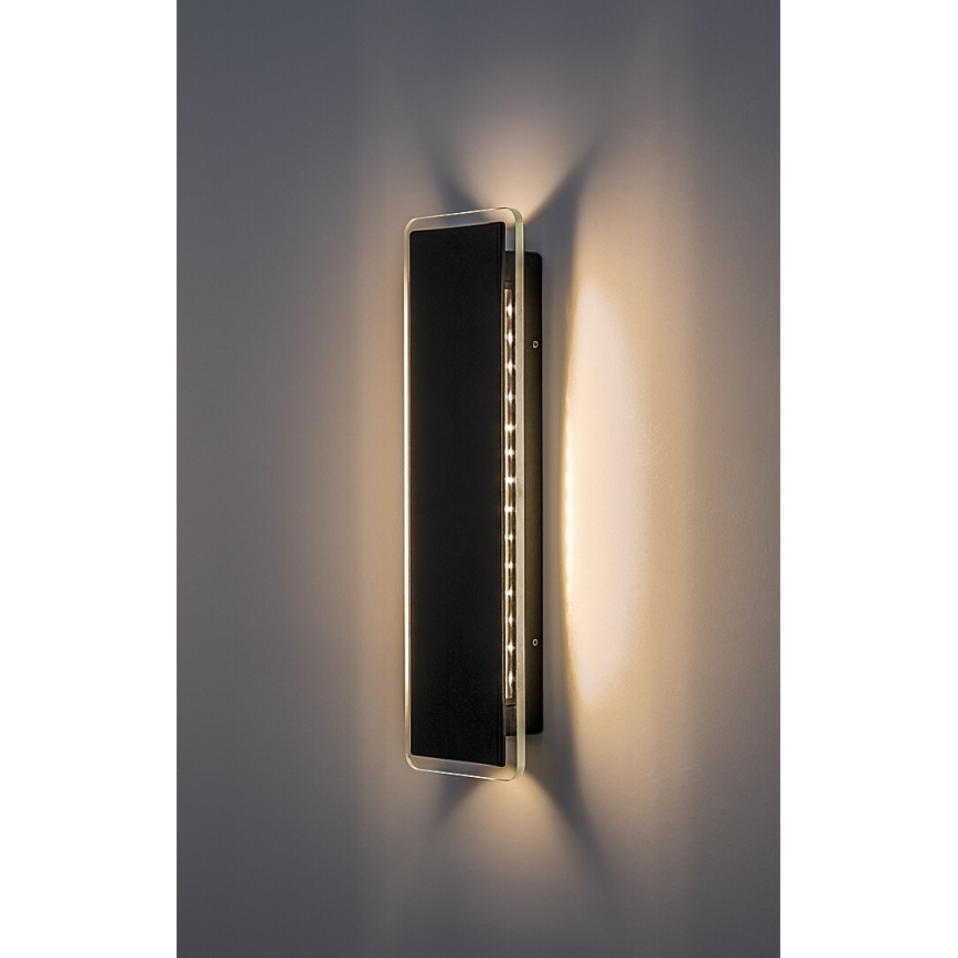 Rabalux - LED buitenwandlamp LED/18W/230V IP54 zwart