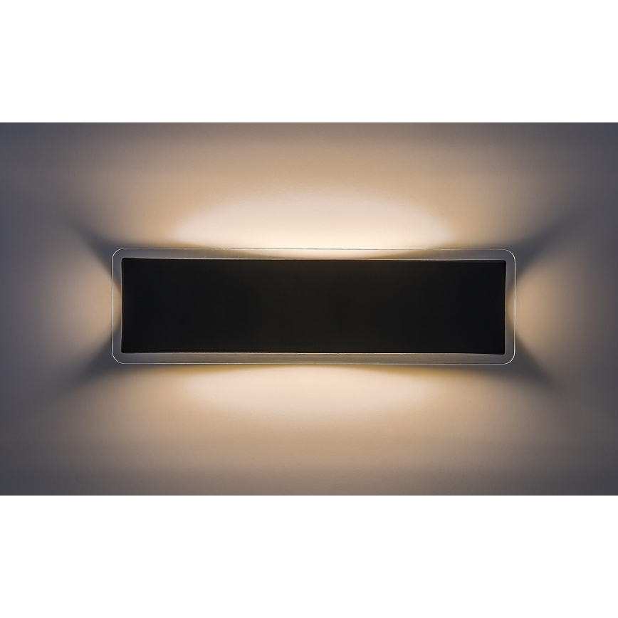 Rabalux - LED buitenwandlamp LED/18W/230V IP54 zwart