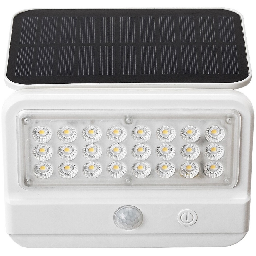 Rabalux - LED Solar wandlamp met sensor LED/7W/3,7V IP54 wit