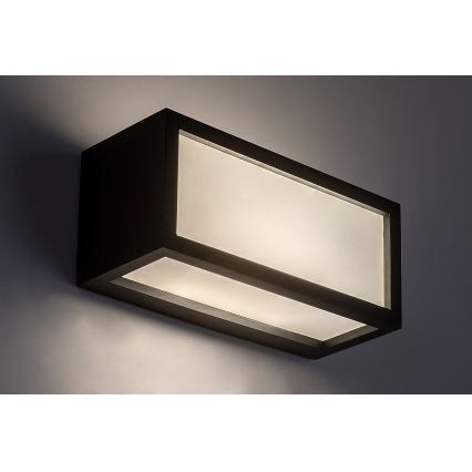 Rabalux - LED buitenwandlamp LED/10W/230V IP54 zwart