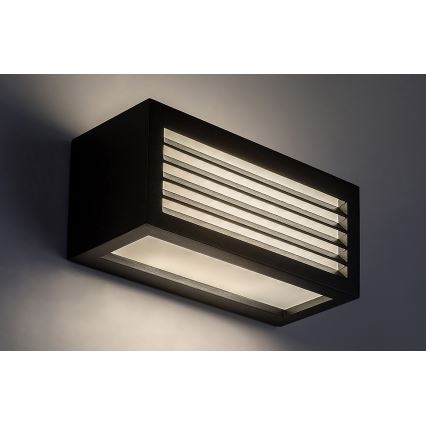 Rabalux - LED Wandlamp voor buiten LED/10W/230V IP54 zwart