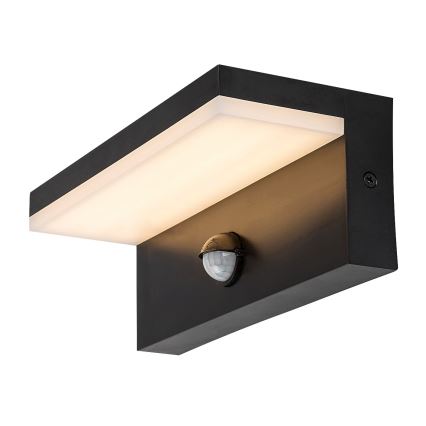 Rabalux - LED Wandlamp voor buiten met sensor LED/9W/230V 2700/4000/6500K IP54 zwart