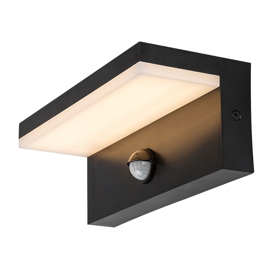 Rabalux - LED Wandlamp voor buiten met sensor LED/9W/230V 2700/4000/6500K IP54 zwart