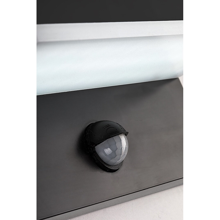 Rabalux - LED Wandlamp voor buiten met sensor LED/9W/230V 2700/4000/6500K IP54 zwart