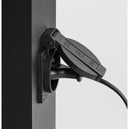 Rabalux - Buitenlamp met houder 1xE27/12W/230V IP44
