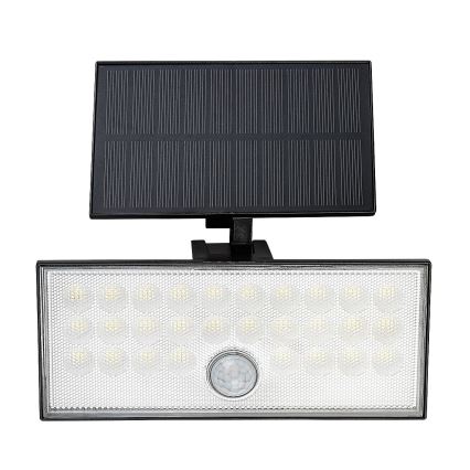 Rabalux - Solar LED Schijnwerper met Sensor LED/8W/3,7V 1800mAh IP65 + afstandsbediening