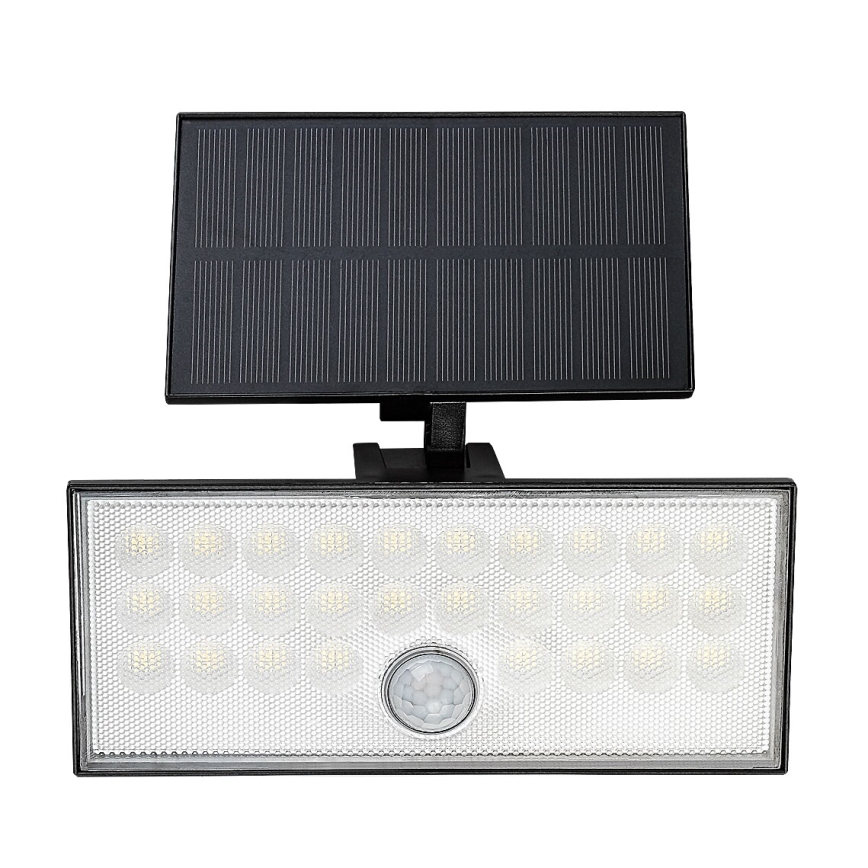 Rabalux - Solar LED Schijnwerper met Sensor LED/8W/3,7V 1800mAh IP65 + afstandsbediening