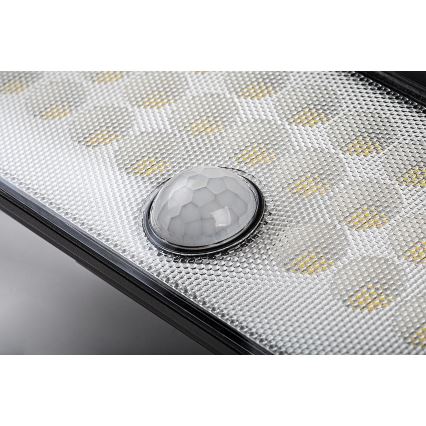 Rabalux - Solar LED Schijnwerper met Sensor LED/8W/3,7V 1800mAh IP65 + afstandsbediening