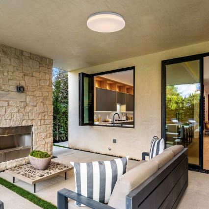 Rabalux - LED plafondlamp voor badkamer LED/12W/230V 3000/4000/6000K IP44 Ø 24 cm