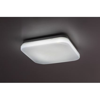 Rabalux - LED plafondlamp voor badkamer LED/12W/230V 3000/4000/6000K IP44 24x24 cm