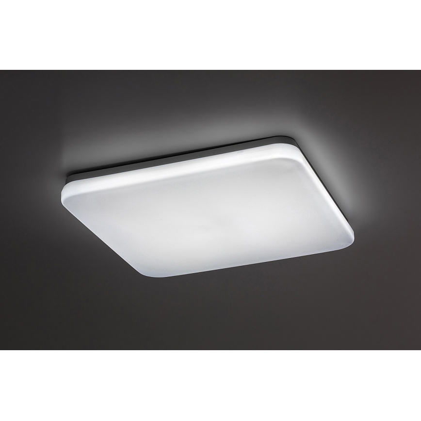 Rabalux - LED plafondlamp voor badkamer LED/36W/230V, instelbare kleurtemperatuur 3000/4000/6000K, IP44, 41x41 cm